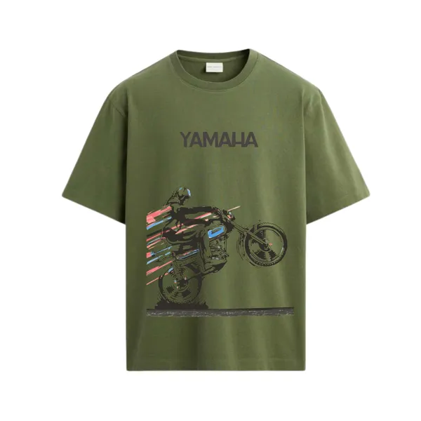 Giffy_Life_Yamaha_Biker_Oversized_Tee_-_Army_Green_Motorcycle_Graphic_Printed__Streetwear_T-Shirt