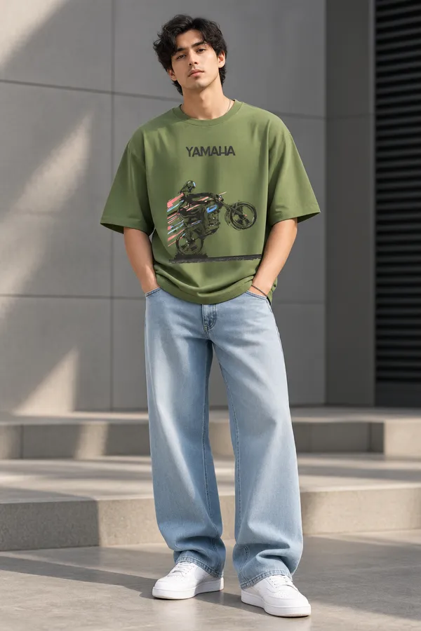 Giffy_Life_Yamaha_Biker_Oversized_Tee_-_Army_Green_Motorcycle_Graphic_Printed__Streetwear_T-Shirt