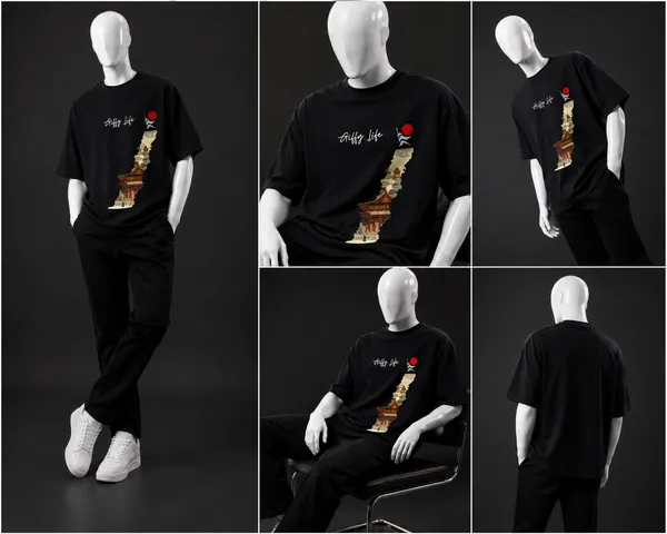 Giffy_Life_"Samurai_Slash"_Japanese_Aesthetic_Black_Oversized_T-Shirt_|_Premium_Cotton_Anime_Streetwear_Drop_Shoulder_Tee