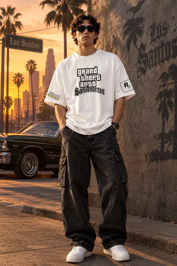 Men’s_Off-White_Oversized_"GTA_San_Andreas"_Gaming_T-Shirt_|_Giffy_Life