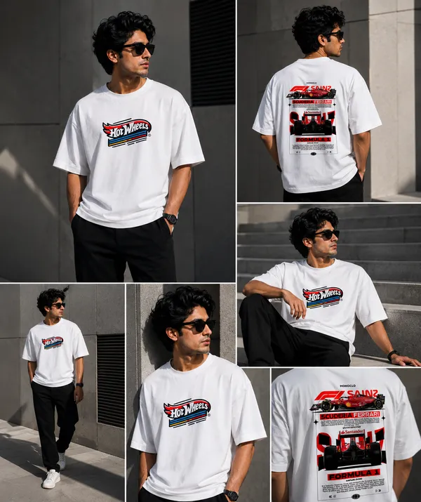 Men's_White_Hot_Wheels_Retro_Logo_Oversized_T-Shirt_-_Vintage_Graphic_Tee