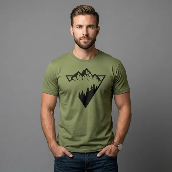 Olive_Green_Cotton_Graphic_Round_Neck_T-_Shirt