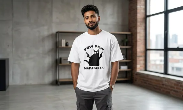 Pew_Pew_Graphic_Print_Round_Neck_Oversized_T_shirt