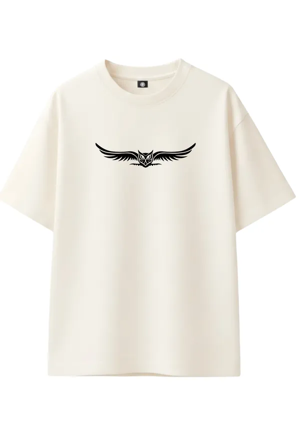 The_Night_Watcher_Oversized_Tee_in_Off-White_–_Urban_Men's_Back_Print_Graphic_T-Shirt