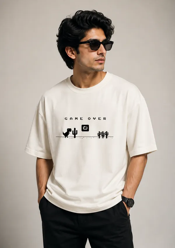 The_Offline_Dino_Oversized_Tee_in_Off-White_–_Retro_Gaming_Graphic_T-Shirt
