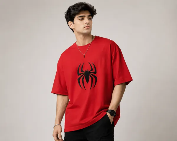 The_Spider_Emblem_Oversized_Tee_in_Red