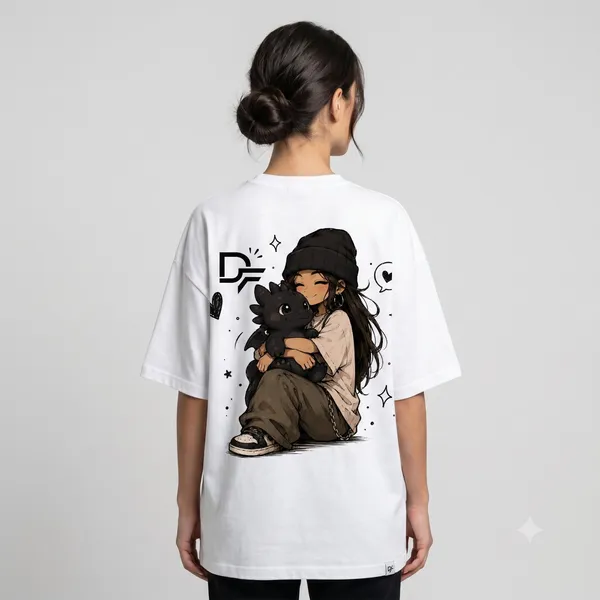 DF-White_Terry_Cotton_Oversized_Anime_Graphic_Print_T-Shirt_For_Women