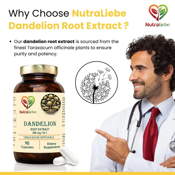 Dandelion_Root_Extract_300Mg_Taraxacum_Officinale_90_Capsules