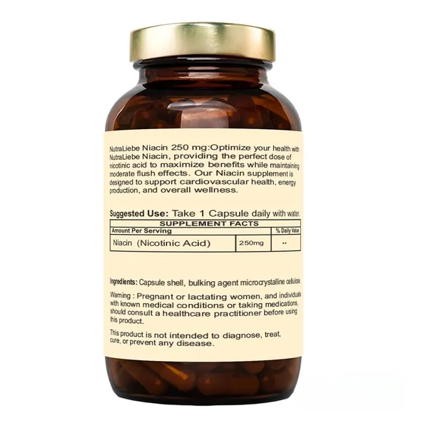 Niacin_Nicotinic_Acid_Moderate_Dose_Low_Flush_Formula_90_Capsules_For_Cardiovascular_And_Energy_Support
