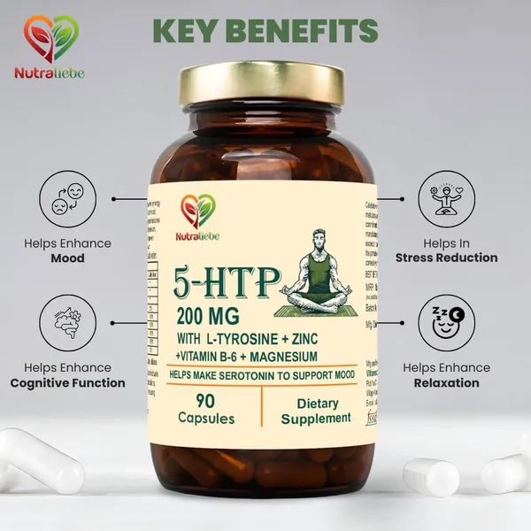 5_Htp_200Mg_With_L_Tyrosine_Zinc_Vitamins_B6_B9_Magnesium_Ashwagandha_Green_Tea_Extract_90_Capsules_For_Mood_Relaxation_And_Cognitive_Support