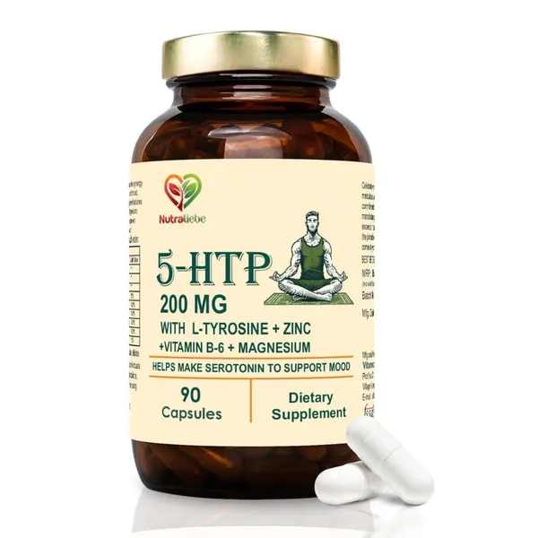 5_Htp_200Mg_With_L_Tyrosine_Zinc_Vitamins_B6_B9_Magnesium_Ashwagandha_Green_Tea_Extract_90_Capsules_For_Mood_Relaxation_And_Cognitive_Support