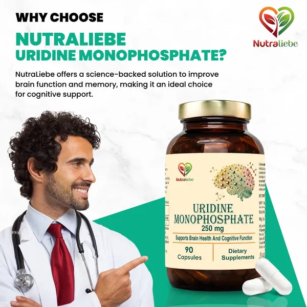 Uridine_Monophosphate_250Mg_90_Capsules_Dietary_Supplement_Supports_General_Health_Wellness_Non_Gmo_Gluten_Free