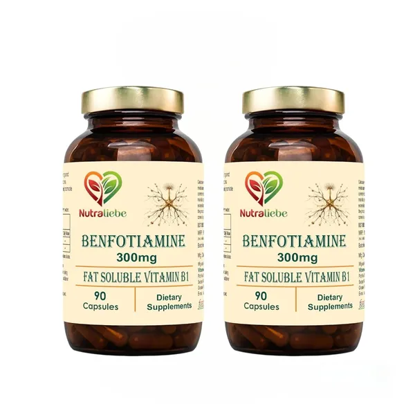 Benfotiamine_300Mg_Fat_Soluble_Vitamin_B1_For_Nerve_Health_Support_90_Capsules_Pack_Of_2
