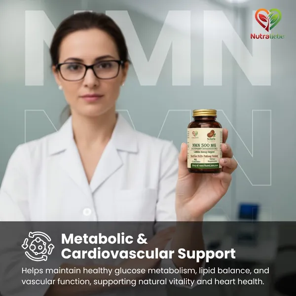 Nmn_Nicotinamide_Mononucleotide_500_Mg_Nad_Precursor_For_Cellular_Energy_Anti_Aging_Dna_Repair_Supports_Brain_Metabolism_Mitochondrial_Health_90_Veg_Capsules_Non_Gmo_Gluten_Free