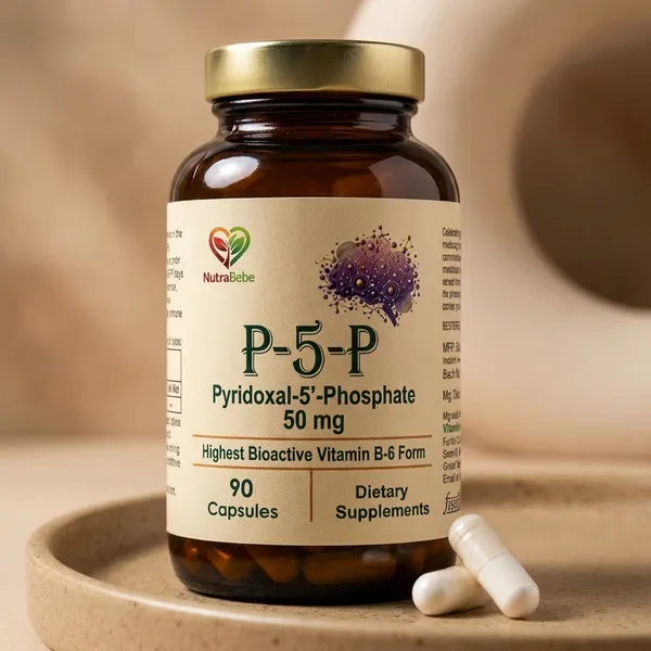 P5P_Pyridoxal_5_Phosphate_Active_Vitamin_B6_For_Energy_Brain_Function_And_Nervous_System_Support_90_Capsules_Pack_Of_2