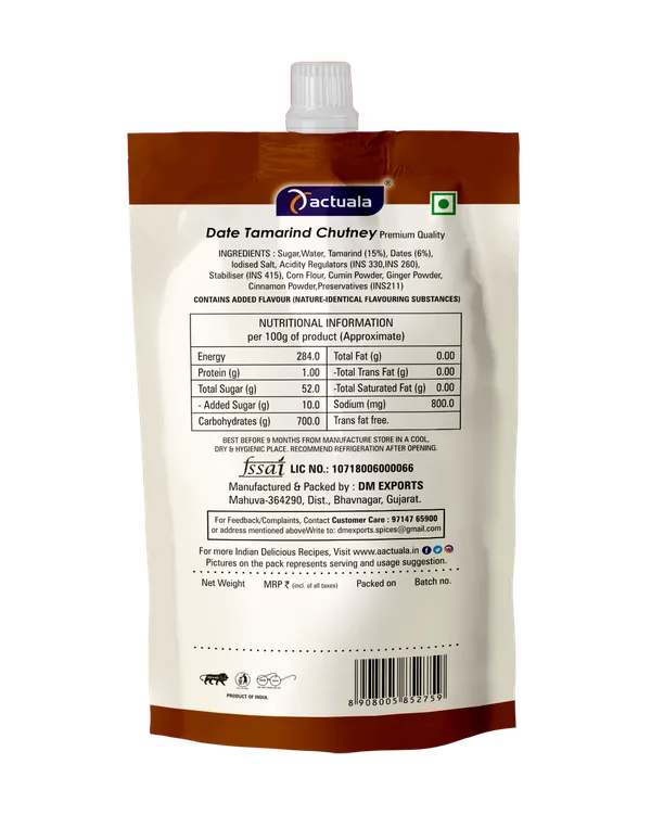 Aactuala_Pack_Of_12_(80G_Each)_Dates_Temrin_Chutney_(12_X_80_G)