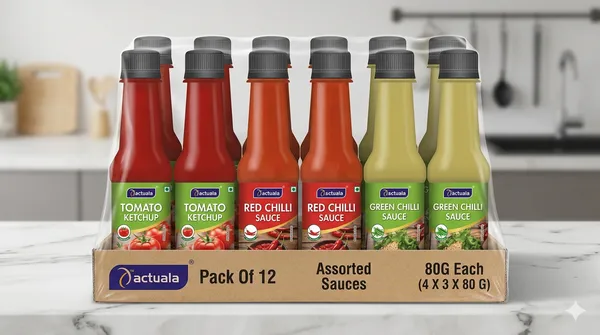 Aactuala_Pack_Of_12_(80G_Each)_Tomato_Ketchup_,_Red_Chilli,_Green_Chilli_Sauces_(4_X_3_X_80_G)