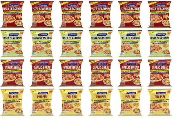 Aactuala_Garlic_Bread,_Pizza,_Pasta_Seasoning,_Piri_Piri_(10G_Each)_-_Pack_Of_24_(240_G)