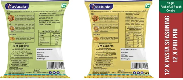 Aactuala_Pasta_Seasoning_|_Piri_Piri_Seasoning_(10G_Each)_-_Pack_Of_24_(240_G)