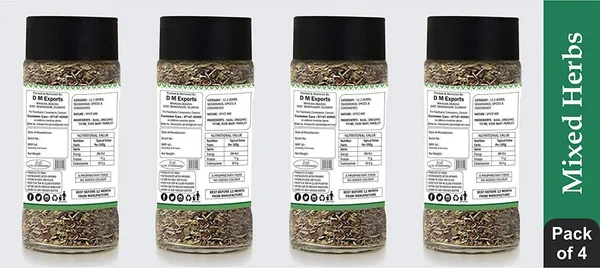 Aactuala_Mixed_Herbs_Seasoning_|_Seasonings_Herbs_&_Spices_|_(40G_Each)_-_Pack_Of_4_(160_G)