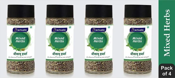 Aactuala_Mixed_Herbs_Seasoning_|_Seasonings_Herbs_&_Spices_|_(40G_Each)_-_Pack_Of_4_(160_G)