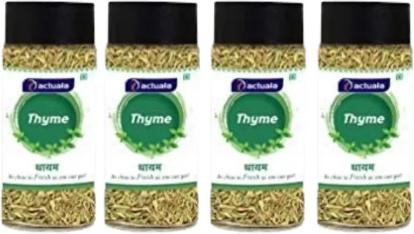 Aactuala_Thyme_Herbs_Seasoning_|_Seasonings_Herbs_&_Spices_|_(40G_Each)_-_Pack_Of_4_(160_G)