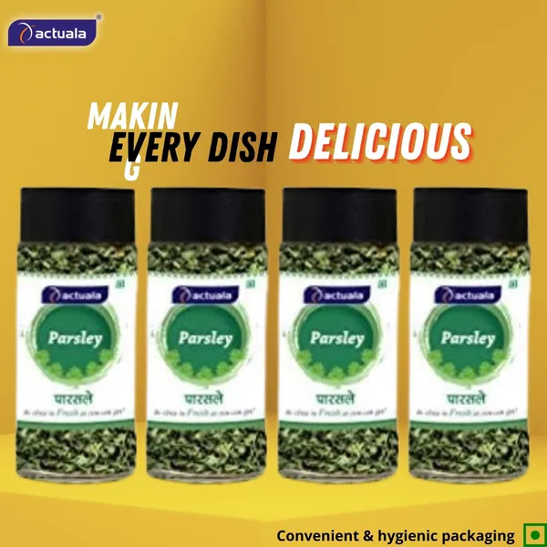 Aactuala_Parsely_Herbs_Seasoning_|_Seasonings_Herbs_&_Spices_|_(40G_Each)_-_Pack_Of_4_(160_G)
