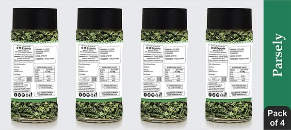 Aactuala_Parsely_Herbs_Seasoning_|_Seasonings_Herbs_&_Spices_|_(40G_Each)_-_Pack_Of_4_(160_G)
