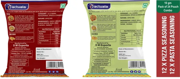 Aactuala_Oregano,_Pasta_Seasoning,_Chilli_Flakes,_Pizza_Seasoning_(10G_Each)_-_Pack_Of_24_(240_G)