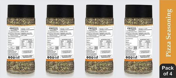 Aactuala_Pizza_Seasoning_|_Seasonings_Herbs_&_Spices_|_(40G_Each)_-_Pack_Of_4_(160_G)