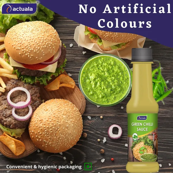 Aactuala_Pack_Of_5_(200G_Each)_Green_Chilli_Sauces_(5_X_200_G)