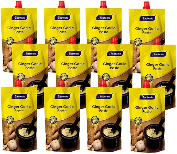 Aactuala_Pack_Of_12_(80G_Each)_Ginger_Garlic_Paste_Sauces_(12_X_80_G)