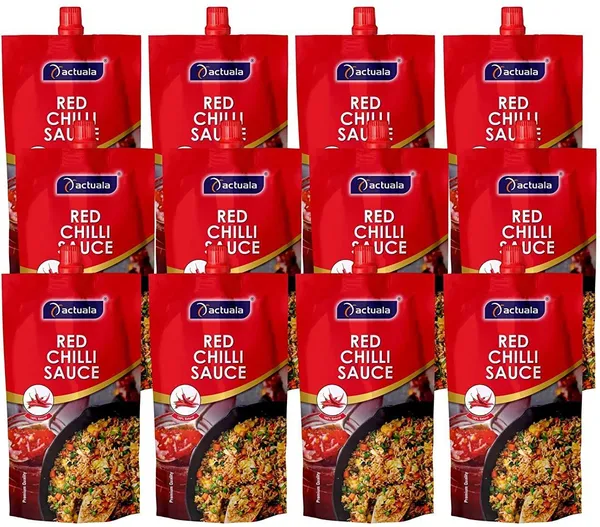 Aactuala_Pack_Of_12_(80G_Each)_Red_Chilli_Sauces_(12_X_80_G)