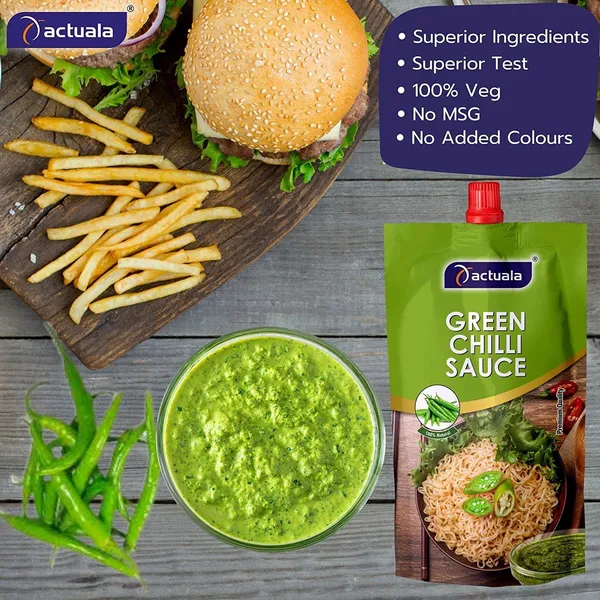 Aactuala_Pack_Of_12_(80G_Each)_Green_Chilli_Sauces_(12_X_80_G)