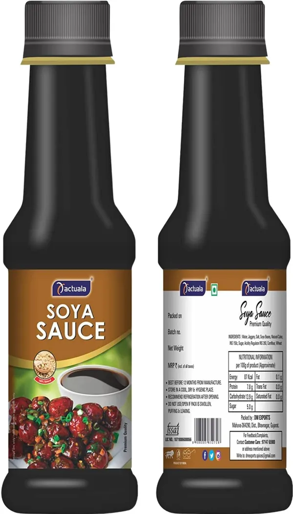 Aactuala_Pack_Of_5_(200G_Each)_Red_Chilli_Sauces_(5_X_200_G)