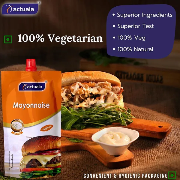 Aactuala_Pack_Of_12_(80G_Each)_Premium_Veg_Mayonnaise_Sauces_(12_X_80_G)