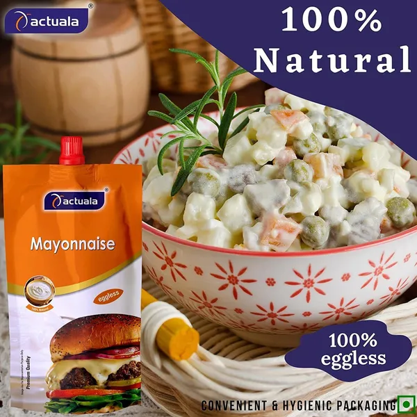 Aactuala_Pack_Of_12_(100G_Each)_Premium_Veg_Mayonnaise_Sauces_(12_X_100_G)