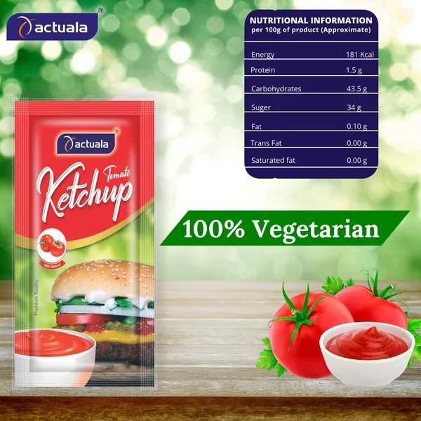 Aactuala_Pack_Of_100_Natural_Tomato_Ketchup_(8G_Each)_Ketchup_(100_X_8_G)