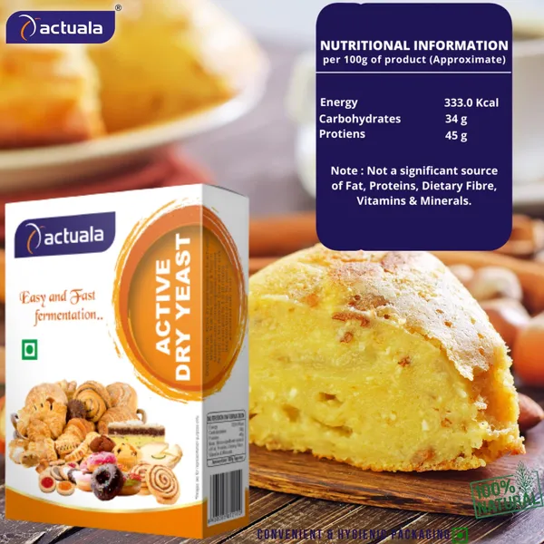 Aactuala_Instant_Active_Dry_Yeast_For_Baking_-_Pack_Of_5_(225_G,_Pack_Of_2)