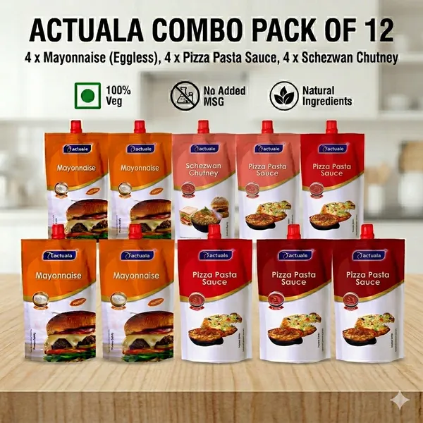 Aactuala_Pack_Of_12_(80G_Each)_Mayonnaise_,_Pizza_Pasta_Sauces_,_Schezwan_Churtney_(12_X_80_G)