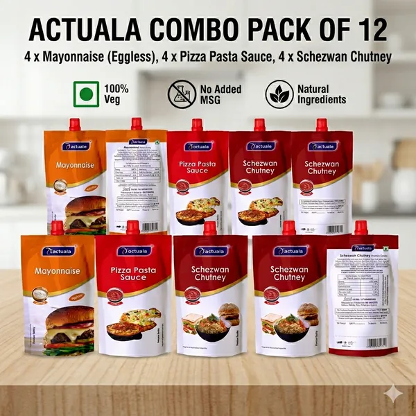 Aactuala_Pack_Of_12_(80G_Each)_Mayonnaise_,_Pizza_Pasta_Sauces_,_Schezwan_Churtney_(12_X_80_G)