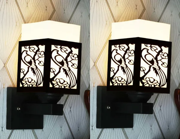 Giftwala_Uplight_Wall_Lamp_Without_Bulb(Pack_Of_2)