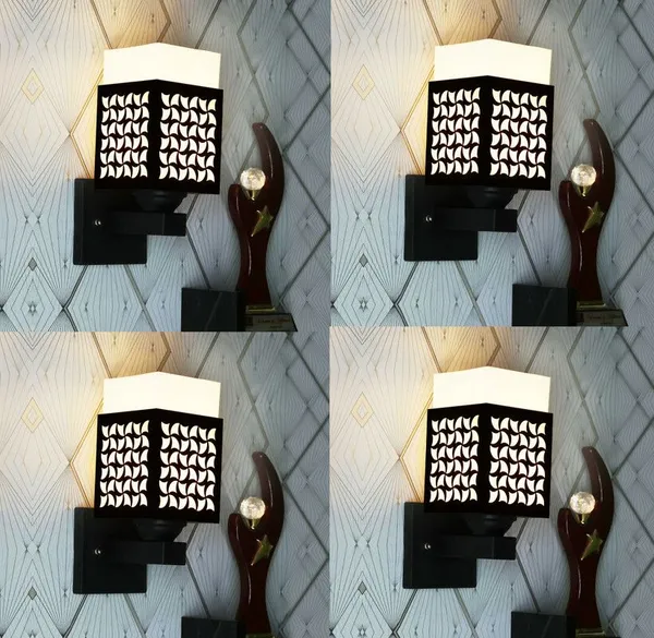 Giftwala_Uplight_Wall_Lamp_Without_Bulb(Pack_Of_4)