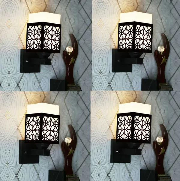 Giftwala_Uplight_Wall_Lamp_Without_Bulb(Pack_Of_4)