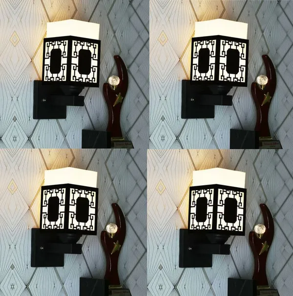Giftwala_Uplight_Wall_Lamp_Without_Bulb(Pack_Of_4)