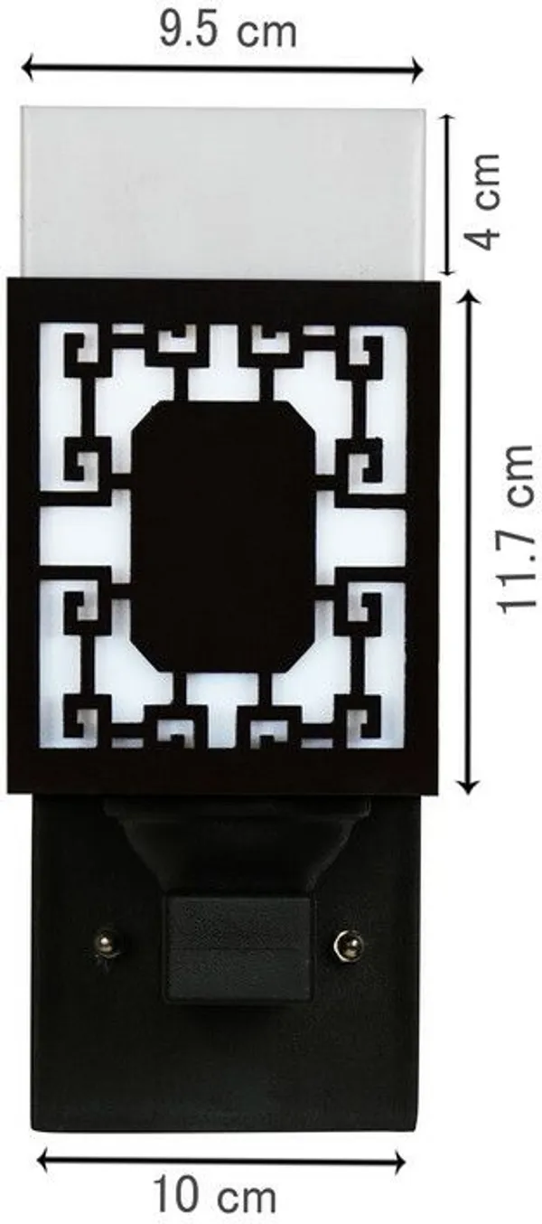 Giftwala_Uplight_Wall_Lamp_Without_Bulb(Pack_Of_4)
