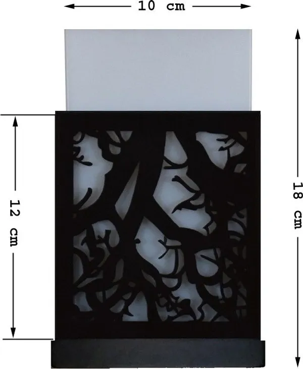 Giftwala_Uplight_Wall_Lamp_Without_Bulb(Pack_Of_1)