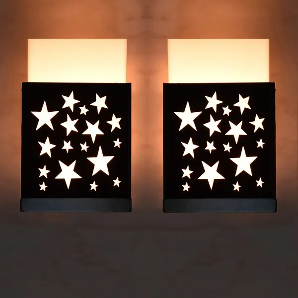Giftwala_Uplight_Wall_Lamp_Without_Bulb(Pack_Of_2)