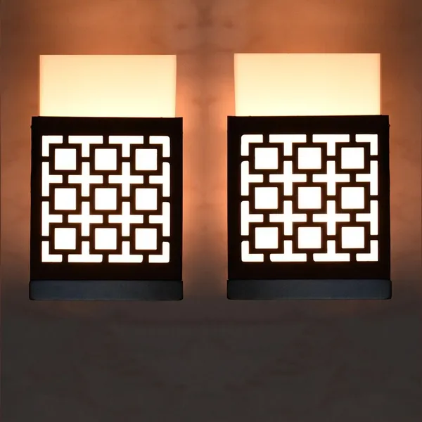 Giftwala_Uplight_Wall_Lamp_Without_Bulb(Pack_Of_2)