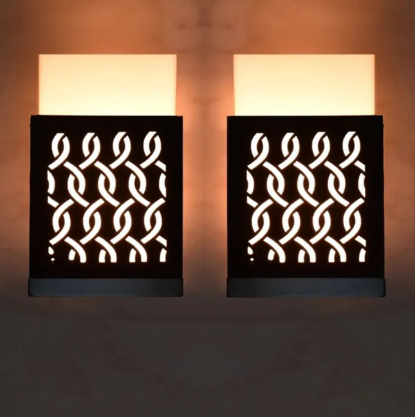Giftwala_Uplight_Wall_Lamp_Without_Bulb(Pack_Of_2)